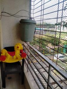 Balcony Image of 580 Sq.ft 1 BHK Apartment / Flat for sale in Shivtej Darshan, Kopar Khairane Navi Mumbai for Rs. 7600000
