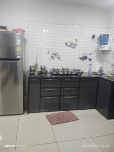 Kitchen Image of 950 Sq.ft 2 BHK Apartment / Flat for sale in Shree Gel Omkar Residency, Koyali Vadodara for Rs. 2000000