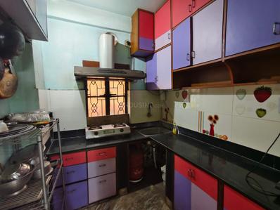 Kitchen Image of 1700 Sq.ft 3 BHK Apartment / Flat for sale in Nagerbazar Kolkata for Rs. 6800000