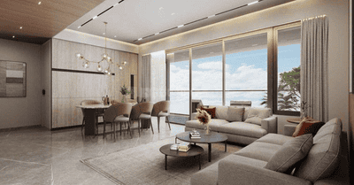 Image of 2628 Sq.ft 3 BHK Apartment / Flat for sale in Omkar Skyzen, Kudasan, Gandhinagar for Rs. 12556000