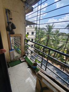 Balcony Image of 330 Sq.ft 1 RK Apartment / Flat for sale in Rabale Navi Mumbai for Rs. 1500000