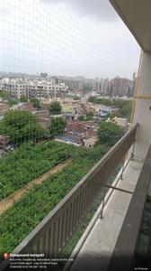 Balcony Image of 1980 Sq.ft 3 BHK Apartment / Flat for rent in Sahajanand Marigold, Chandkheda Ahmedabad for Rs. 25000