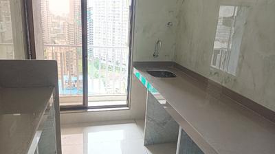 Kitchen Image of 610 Sq.ft 1 BHK Apartment / Flat for sale in Westin Ellora Heights Apartment, Mira Road East Mira Bhayandar for Rs. 6000000