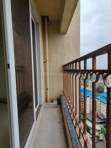 Balcony Image of 650 Sq.ft 1 BHK Apartment / Flat for sale in Kalwa Thane for Rs. 9000000