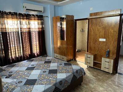 Bedroom Image of 1500 Sq.ft 3 BHK Builder Floor for rent in Kharar Mohali for Rs. 32000