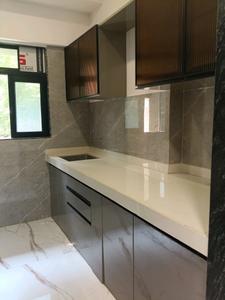 Kitchen Image of 390 Sq.ft 1 BHK Apartment / Flat for rent in Lodha Casa Maxima, Mira Road East Mira Bhayandar for Rs. 26500