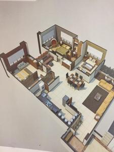 Image of 2115 Sq.ft 3 BHK Apartment / Flat for sale in Krishna Keshar Harmony, Nikol, Ahmedabad for Rs. 9000000