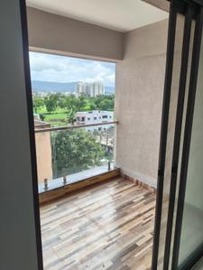 Balcony Image of 700 Sq.ft 2 BHK Apartment / Flat for rent in Excellaa Florence, Pirangut Pune for Rs. 15000