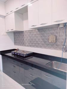 Kitchen Image of 970 Sq.ft 2 BHK Apartment / Flat for rent in Om Paraiso, Padle Gaon Thane for Rs. 22000