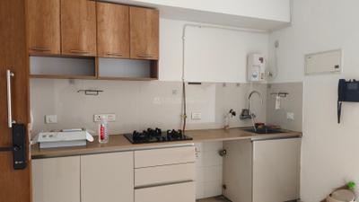 Kitchen Image of 400 Sq.ft 1 RK Apartment / Flat for rent in Hiranandani Solitaire, Thane West Thane for Rs. 28000