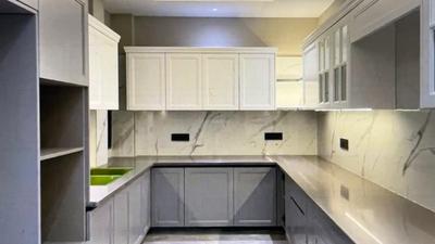 Kitchen Image of 1206 Sq.ft 3 BHK Builder Floor for sale in Gujranwala Town New Delhi for Rs. 21500000