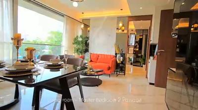 Hall Image of 700 Sq.ft 2 BHK Apartment / Flat for sale in Hubtown Celeste, Worli Mumbai for Rs. 45900000