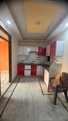 Kitchen Image of 900 Sq.ft 3 BHK Builder Floor for rent in Shastri Nagar New Delhi for Rs. 19999