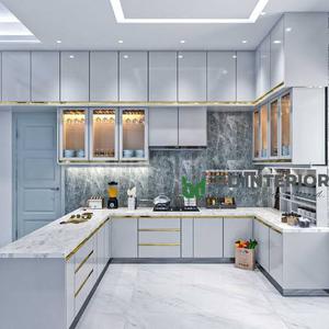 Kitchen Image of 1260 Sq.ft 3 BHK Duplex for sale in Uttarpara Hooghly for Rs. 7300000