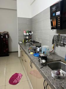 Kitchen Image of 865 Sq.ft 1 BHK Apartment / Flat for rent in Surya Kiran Aakash Homes, Ujala Circle Ahmedabad for Rs. 23000