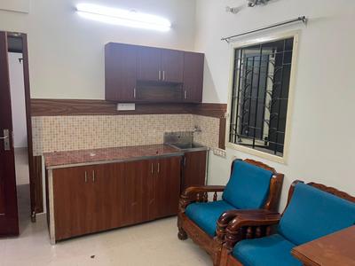 Kitchen Image of 300 Sq.ft 1 RK Apartment / Flat for rent in Aminjikarai Chennai for Rs. 22000