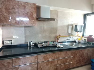 Kitchen Image of 2025 Sq.ft 3 BHK Apartment / Flat for sale in Ratnaakar 4, Jodhpur Ahmedabad for Rs. 19000000