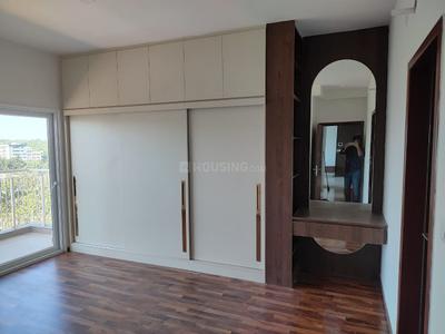 Bedroom Image of 1400 Sq.ft 2.5 BHK Apartment / Flat for rent in L And T Raintree Boulevard, Sahakara Nagar Bengaluru for Rs. 60000