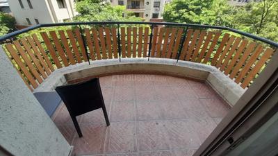 Balcony Image of 1150 Sq.ft 2 BHK Apartment / Flat for rent in Raviraj Fortaleza Apartment, Kalyani Nagar Pune for Rs. 60000