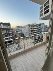 Balcony Image of 400 Sq.ft 1 BHK Apartment / Flat for rent in Sector 52 Gurgaon for Rs. 28000