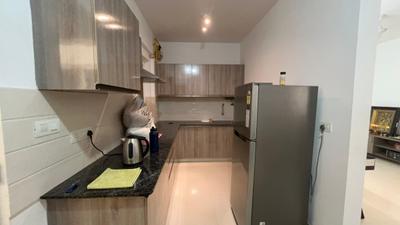 Kitchen Image of 530 Sq.ft 1 BHK Apartment / Flat for sale in Disha Courtyard, Whitefield Bengaluru for Rs. 8000000
