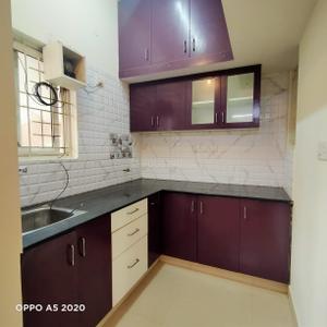 Kitchen Image of 800 Sq.ft 2 BHK Builder Floor for rent in HSR Layout Bengaluru for Rs. 26000