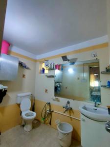 Bathroom Image of 1250 Sq.ft 2 BHK Apartment / Flat for sale in Rajhans Campus, Pal Surat for Rs. 6500000