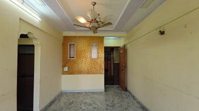 Living Room Image of 650 Sq.ft 1 BHK Apartment / Flat for rent in Kalwa Thane for Rs. 23000