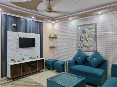 Living Room Image of 900 Sq.ft 3 BHK Builder Floor for sale in Bindapur New Delhi for Rs. 5529999