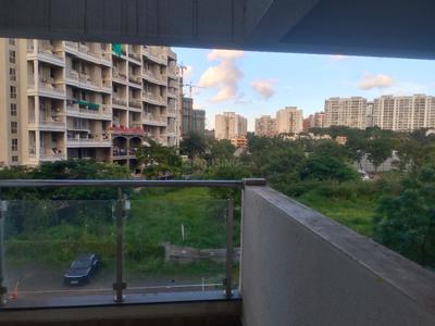 Balcony Image of 660 Sq.ft 1 BHK Apartment / Flat for rent in Keystone Capella, Undri Pune for Rs. 13000
