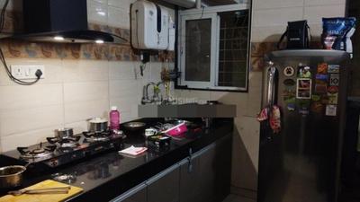 Kitchen Image of 610 Sq.ft 1 BHK Apartment / Flat for sale in Nandini Shree Apartment, Rahatani Pune for Rs. 5600000