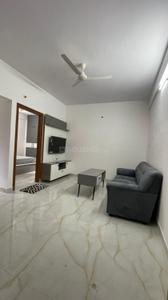 Hall Image of 600 Sq.ft 1 BHK Apartment / Flat for rent in Nagavara Bengaluru for Rs. 27000