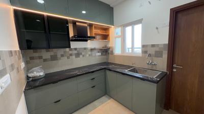 Kitchen Image of 1309 Sq.ft 2.5 BHK Apartment / Flat for rent in Prestige Tranquil, Kokapet Hyderabad for Rs. 59000