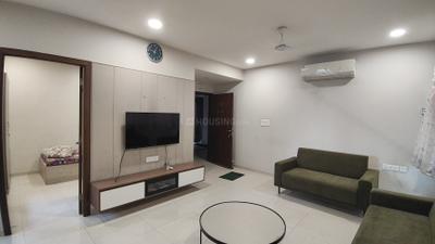Living Room Image of 1475 Sq.ft 2.5 BHK Apartment / Flat for rent in Adani Elysium, Shantigram Ahmedabad for Rs. 38000