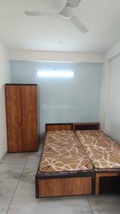 Bedroom Image of 1200 Sq.ft 2 BHK Builder Floor for rent in Mahalakshmi Nagar Indore for Rs. 22000