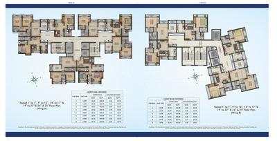 Image of 635 Sq.ft 2 BHK Apartment / Flat for sale in Siddhi Highland Springs, Thane West, Thane for Rs. 9500000