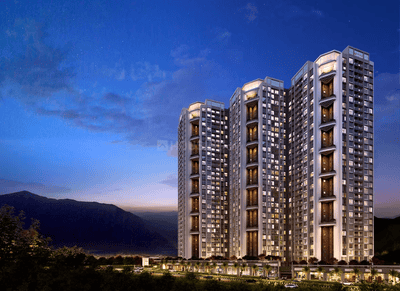 Image of 632 Sq.ft 2 BHK Apartment / Flat for sale in Raheja Lunaris 1 Callisto, Juinagar, Navi Mumbai for Rs. 11200000