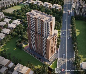 Image of 1040 Sq.ft 3 BHK Apartment / Flat for sale in Sai Sky Marina, Chikhali, Pune for Rs. 7500000