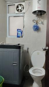 Bathroom Image of 585 Sq.ft 1 BHK Apartment / Flat for sale in Aditya Urban Homes Phase 1A, Bamheta Village Ghaziabad for Rs. 3500000