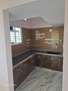 Kitchen Image of 1100 Sq.ft 1 BHK Builder Floor for rent in Laggere Bengaluru for Rs. 13000