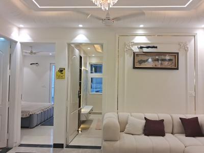 Living Room Image of 850 Sq.ft 3 BHK Builder Floor for sale in Dwarka Mor New Delhi for Rs. 7500000