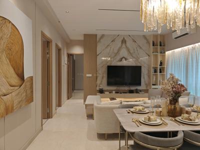Living Room Image of 1050 Sq.ft 3 BHK Apartment / Flat for sale in Purva Clermont, Chembur Mumbai for Rs. 40500000