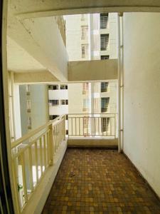 Balcony Image of 450 Sq.ft 1 BHK Apartment / Flat for rent in Wagholi Pune for Rs. 19000