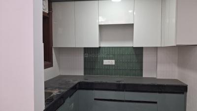 Kitchen Image of 1000 Sq.ft 3 BHK Builder Floor for sale in Malviya Nagar New Delhi for Rs. 9900000