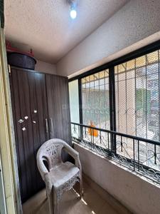Balcony Image of 663 Sq.ft 1 BHK Apartment / Flat for rent in Vasant Park, Kalyan West Kalyan for Rs. 14500