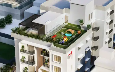 Image of 1465 Sq.ft 3 BHK Apartment / Flat for sale in Porur, Chennai for Rs. 11700000