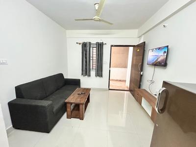Hall Image of 660 Sq.ft 1 BHK Apartment / Flat for rent in Whitefield Bengaluru for Rs. 25000