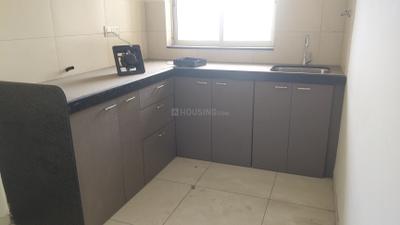 Kitchen Image of 610 Sq.ft 1 BHK Apartment / Flat for rent in Godrej Nirvaan, Bhiwandi Thane for Rs. 13500