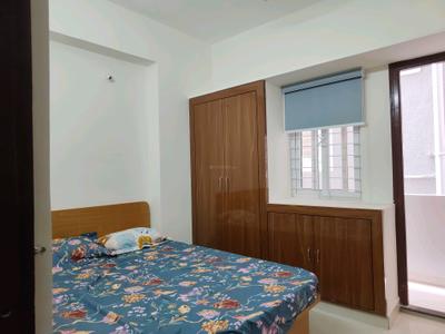 Bedroom Image of 1200 Sq.ft 2 BHK Apartment / Flat for rent in Madhapur Hyderabad for Rs. 36000