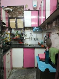 Kitchen Image of 558 Sq.ft 2 BHK Builder Floor for sale in Shahdara New Delhi for Rs. 3500000